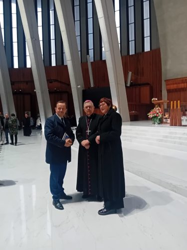 18.10.2025 – Relikwie bł. Stanisława Kostki Starowieyskiego w Świątyni Opatrzności Bożej w Warszawie