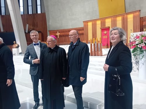 18.10.2025 – Relikwie bł. Stanisława Kostki Starowieyskiego w Świątyni Opatrzności Bożej w Warszawie