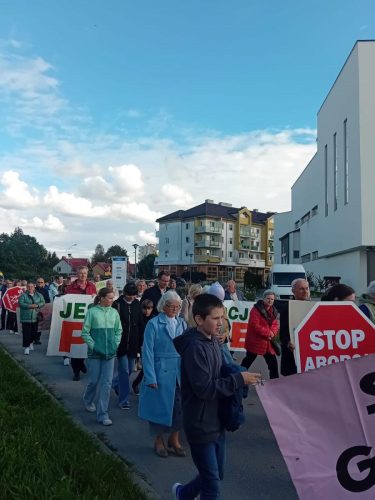 28.09.2025 - Marsz dla Życia i Rodziny w Rzeszowie
